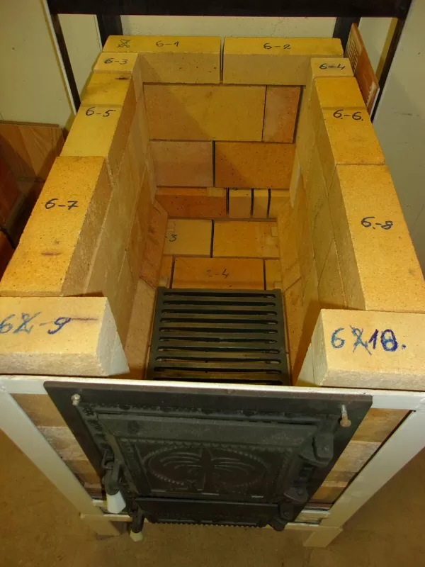 Taupības krāsns materiāli